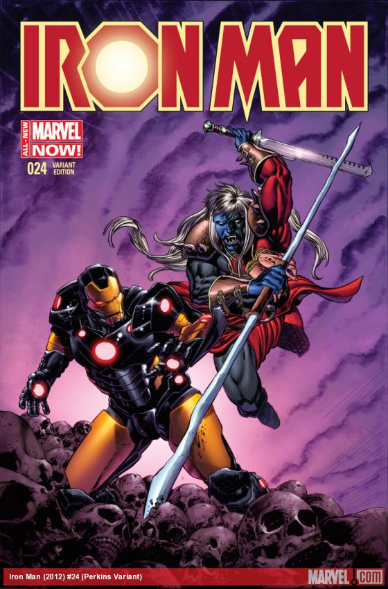 Iron Man (2012) #24 (Perkins Variant)