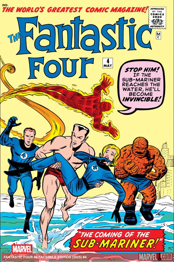 FANTASTIC FOUR FACSIMILE EDITION (2025) #4