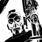 GUARDIANS OF THE GALAXY #19 black and white preview art by Wes Craig