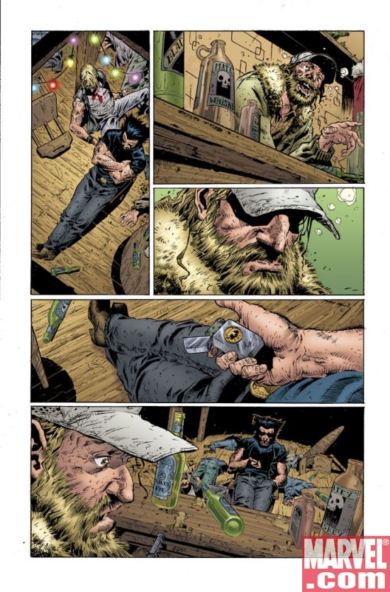 WOLVERINE: FLIES TO A SPIDER INTERIOR PAGE