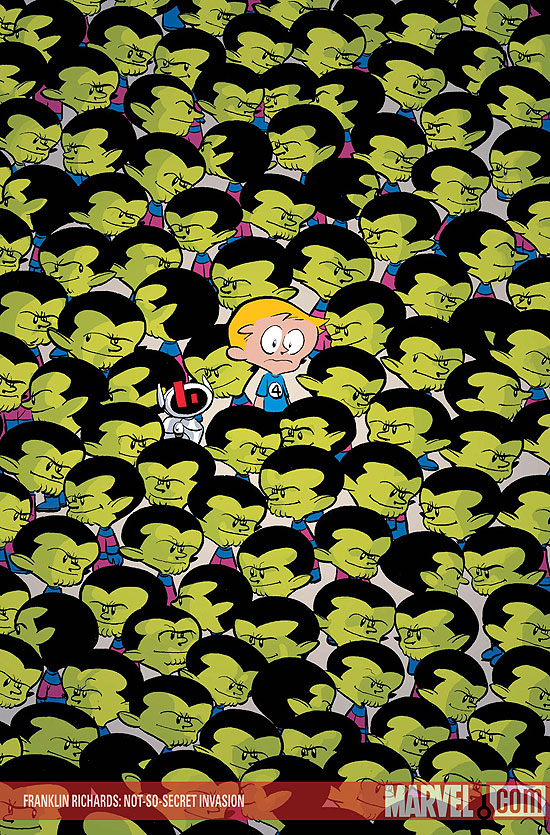 FRANKLIN RICHARDS: NOT-SO-SECRET INVASION 1 (2008)