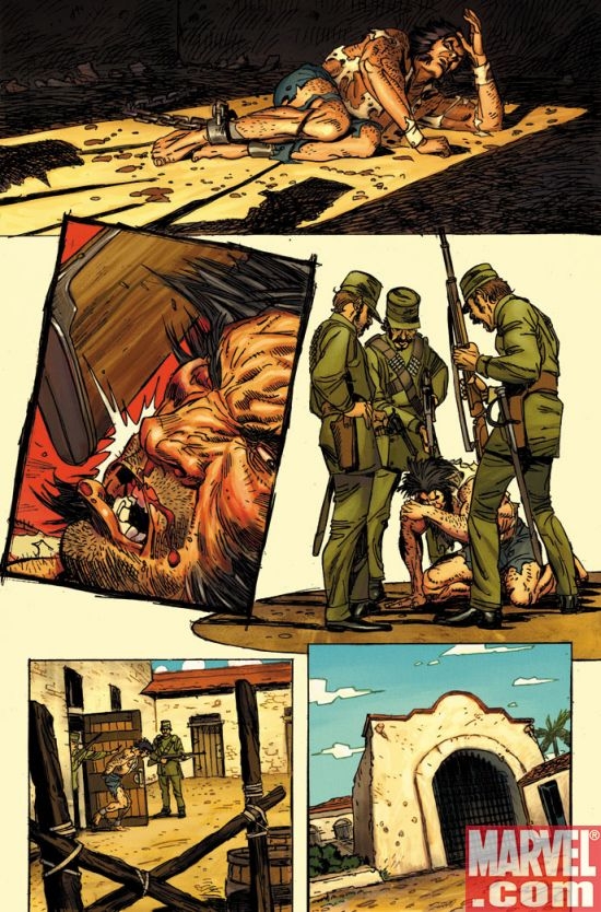 WOLVERINE #62 interior art