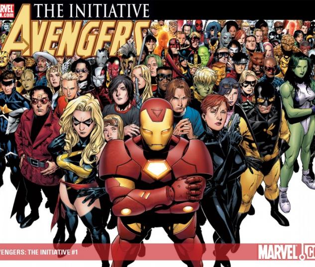 AVENGERS: THE INITIATIVE #1 (VARIANT COVER) COVER