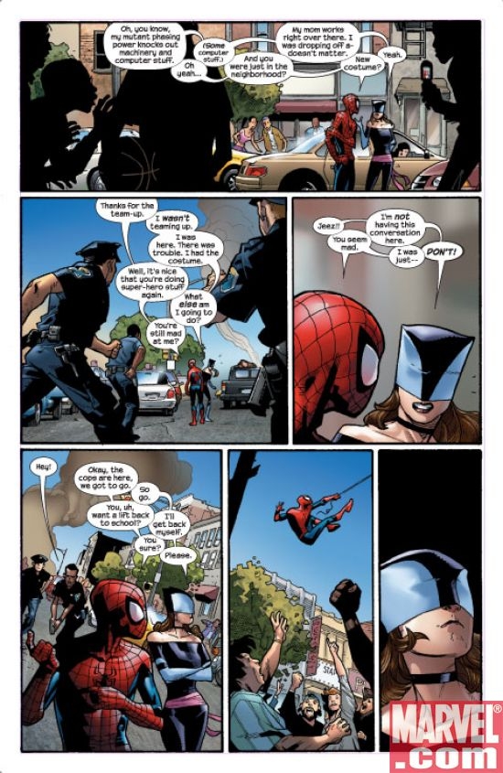 Ultimate Spider-Man #112 interior art