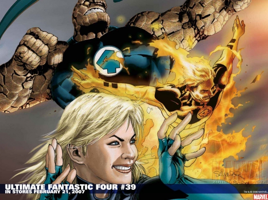 Ultimate Fantastic Four (2003) #39 Wallpaper