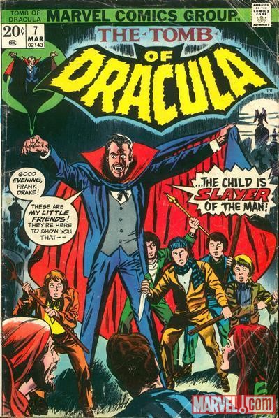 TOMB OF DRACULA #7 cover