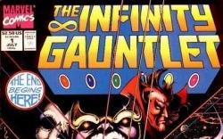 INFINITY GAUNTLET #1 cover by George Perez