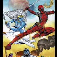 Deadpool Corps #11 preview art by Marat Mychaels