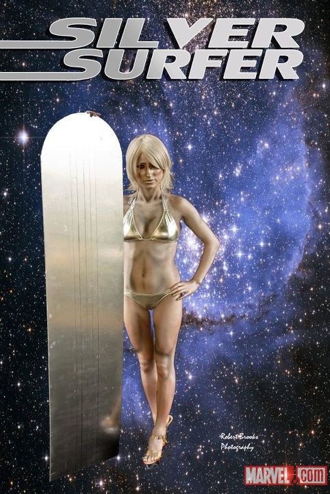 Dragon*Con 2011: Silver Surfer Costumer  