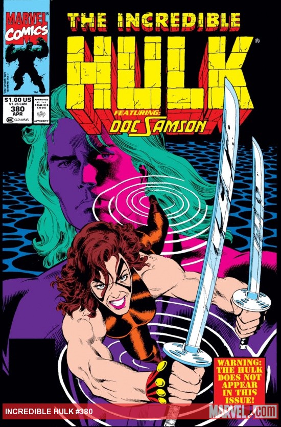 Incredible Hulk (1962) #380 Cover