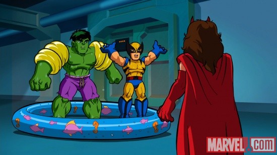 Screenshot from The Super Hero Squad Show Season 2, Ep. 24