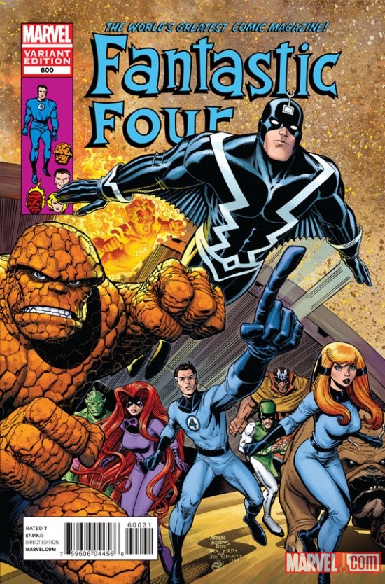 Fantastic Four #600 Cover Art by Arthur Adams
