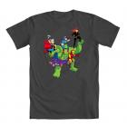 "Avengers Assembled" by Dean Trippe shirt design for Mighty Fine 