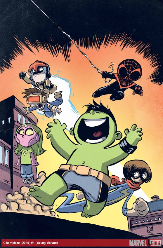 Champions (2016) #1 (Young Variant)