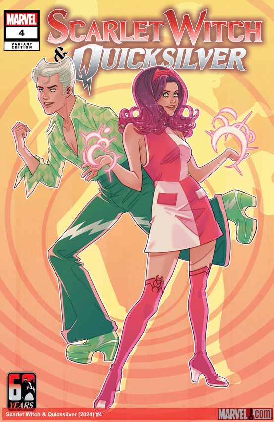 Scarlet Witch & Quicksilver (2024) #4 (Variant)