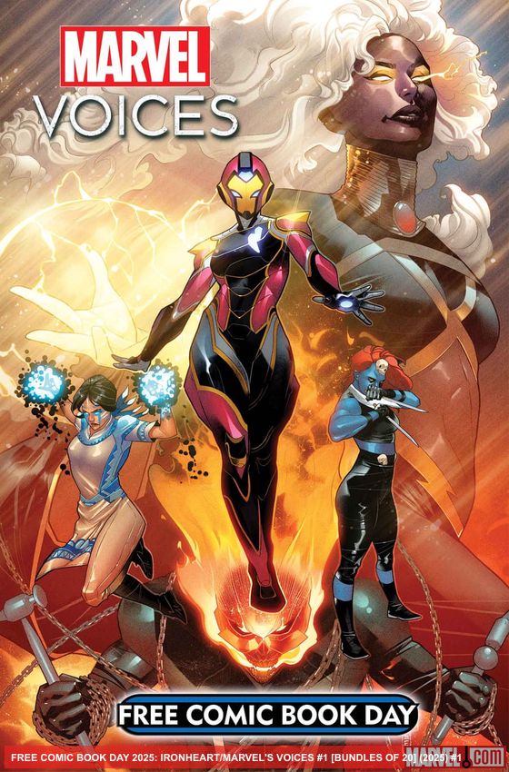 FREE COMIC BOOK DAY 2025: IRONHEART/MARVEL'S VOICES (2025 - Present)