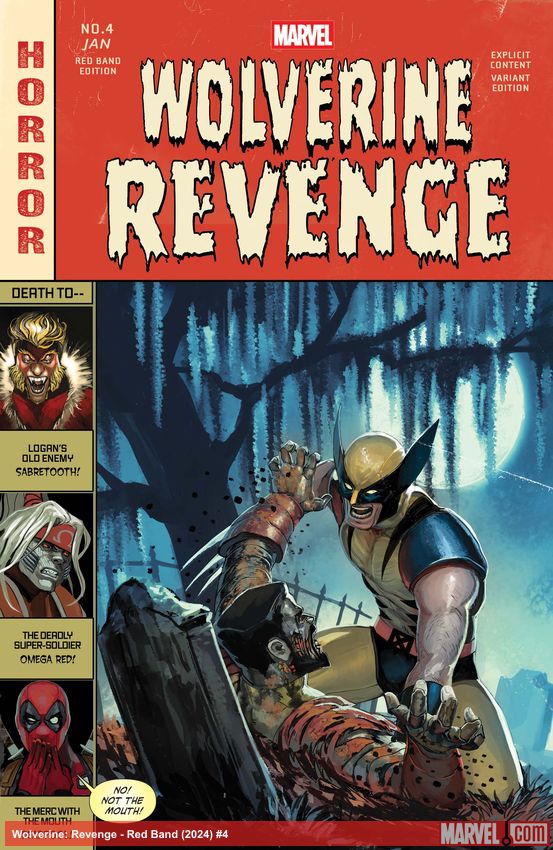 Wolverine: Revenge - Red Band (2024) #4 (Variant)