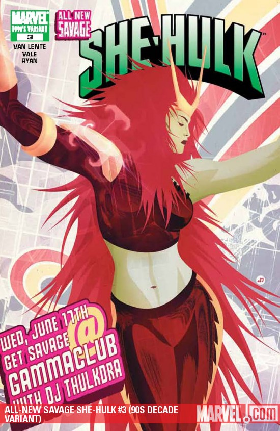 All-New Savage She-Hulk (2009) #3 ('90s Decade)