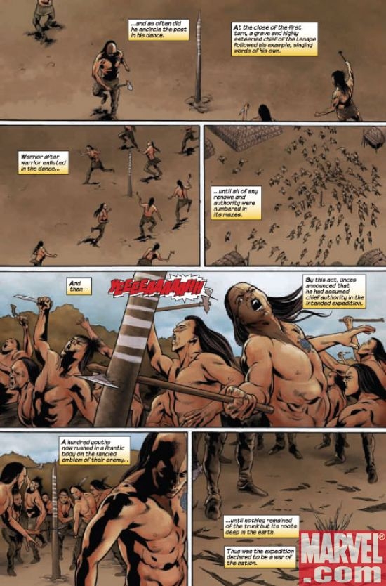 Marvel Illustrated: Last of the Mohicans #6, page 4