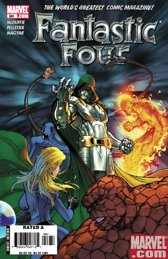 Fantastic Four #551 Cover by Michael Turner