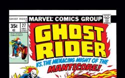 GHOST RIDER #27 COVER