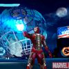 Iron Man rocks the Mark V armor in the iPad version of the Iron Man 2 game