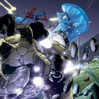 ULTIMATE COMICS ENEMY # 4 interior art by Brian Michael Bendis and Rafa Sandoval