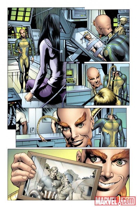 STEVE ROGERS: SUPER-SOLDIER #3 preview art by Dale Eaglesham 3