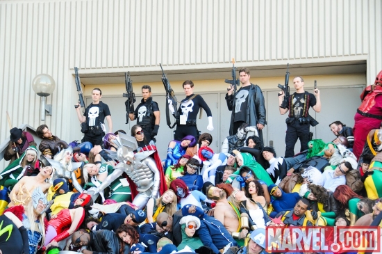 Dragon*Con 2010: Marvel Universe Photo Shoot