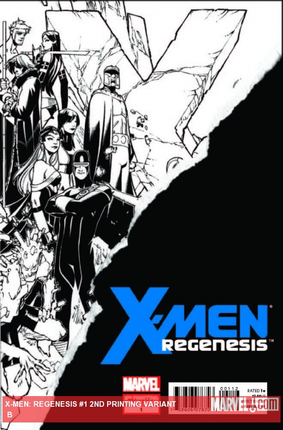 X-Men: Regenesis (2011) #1 (2nd Printing Variant B)