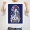 Mighty Fine: Mystique Nouveau art print by Megan Lara