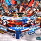 Close up of the Marvel Pinball: Civil War table