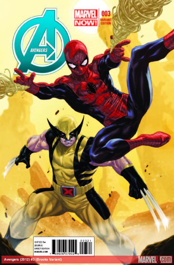 AVENGERS 3 BROOKS VARIANT 