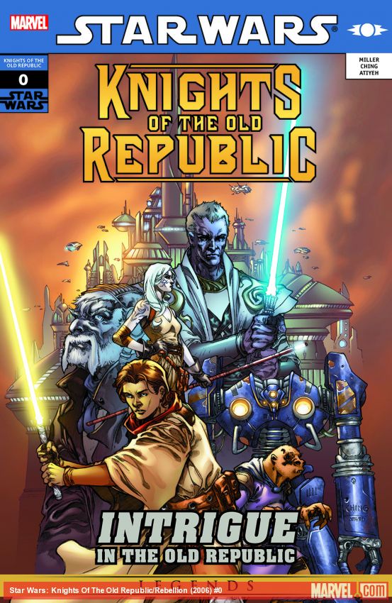 STAR WARS: KNIGHTS OF THE OLD REPUBLIC/REBELLION FLIPBOOK (2006) #1
