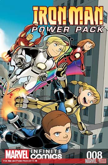 Iron Man and Power Pack Infinite Comic (2017) #8