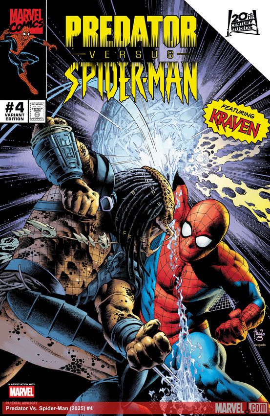 Predator Vs. Spider-Man (2025) #4 (Variant)