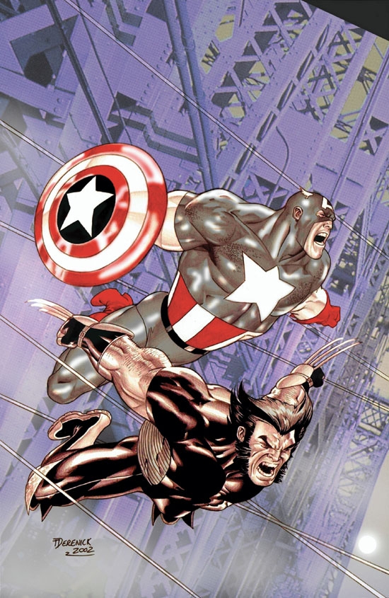 WOLVERINE/CAPTAIN AMERICA (2003) #4 COVER