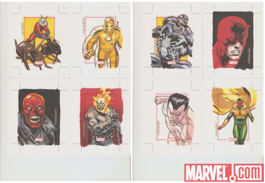 Marvel 70th Anniversary sketch card by Ryan Orosco