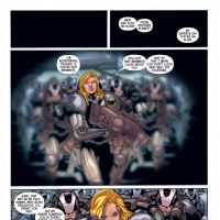 ULTIMATE COMICS ENEMY # 4 interior art by Brian Michael Bendis and Rafa Sandoval