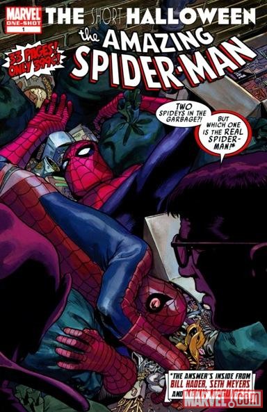 SPIDER-MAN: THE SHORT HALLOWEEN #1 cover by Kevin Maguire