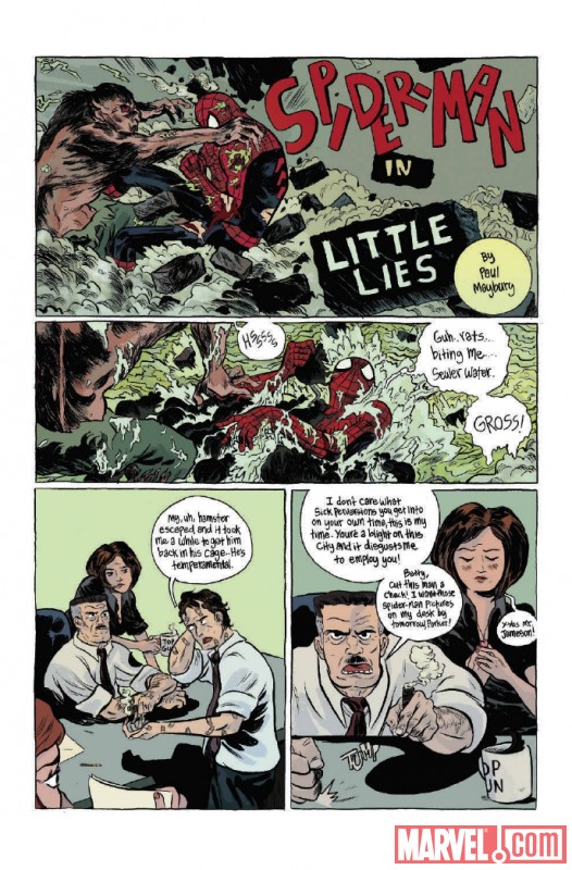 STRANGE TALES II #2 preview page by Paul Maybury