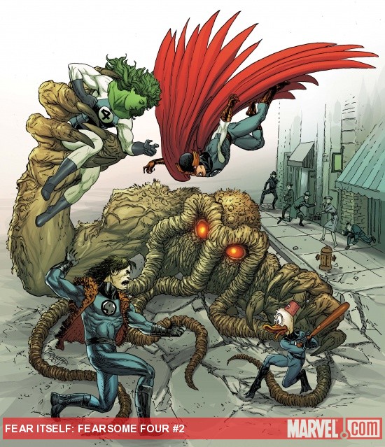  FEAR ITSELF: FEARSOME FOUR #2 cover