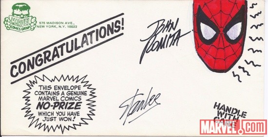 Stan Lee/John Romita Sr.-signed No-Prize