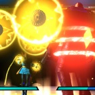 Screenshot of Doctor Strange vs. Nemesis from Ultimate Marvel vs. Capcom 3