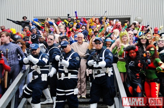 Dragon*Con 2011: Stan Lee at the Marvel Universe Costuming Gathering