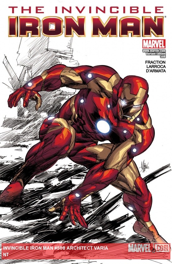 Invincible Iron Man (2008) #508 (Architect Variant)