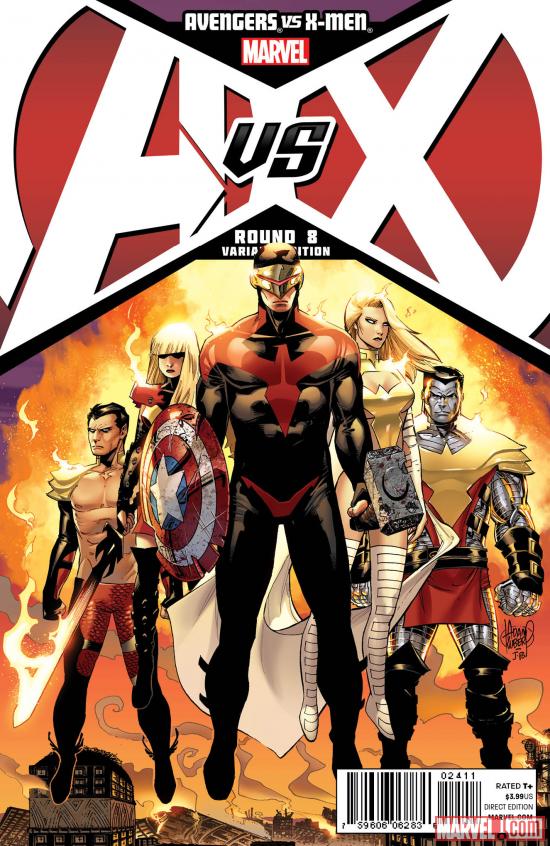 Avengers VS. X-Men #8 Variant Cover by Adam Kubert