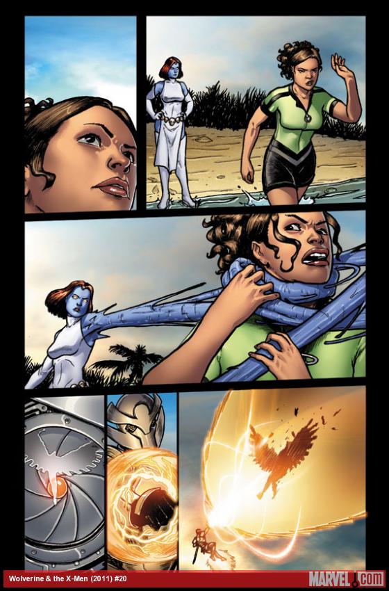 Wolverine & The X-Men #20 preview art by Steven Sanders