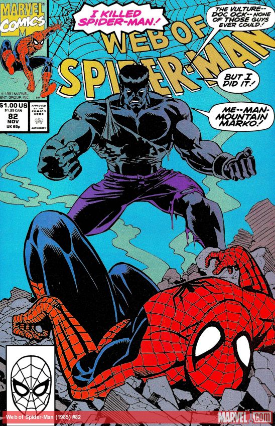 Web of Spider-Man (1985) #82