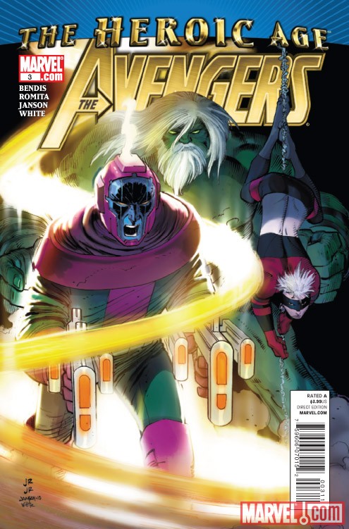 AVENGERS #3 cover by John Romita Jr.